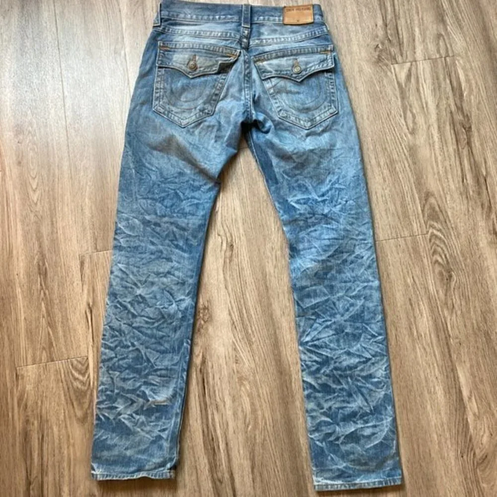 True Religion Geno Relaxed Slim Jeans Size 28 Tall